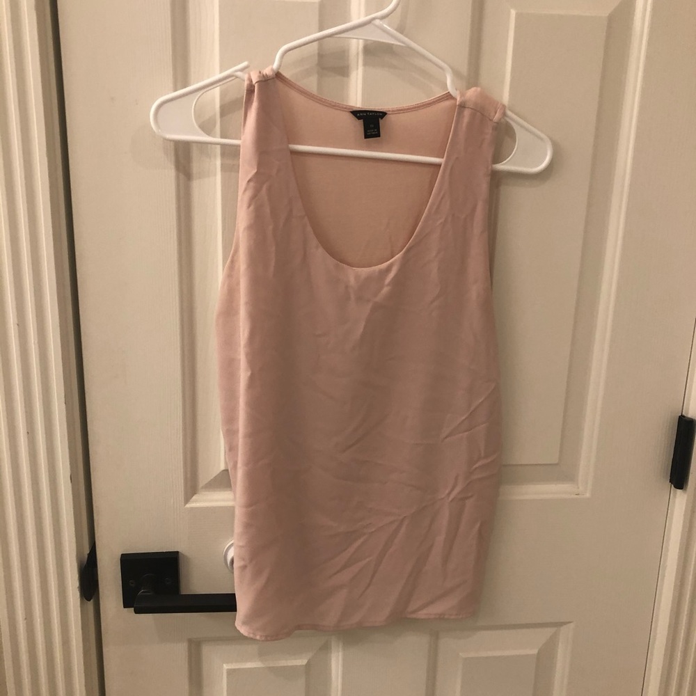 Ann Taylor light pink top